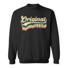 42 Geburtstag Geschenk Original Männer Frauen Jahrgang 1980 Sweatshirt