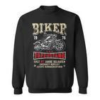 45. Geburtstag Motorrad Sweatshirt 1978 Vintage Biker Herren