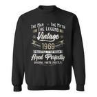 54. Geburtstag Vintage 1969 Sweatshirt für Männer, Mythos & Legende