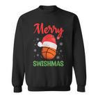 Basketball Frohe Weihnachten Sweatshirt