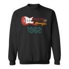 Classic Since November 1962 61 Geburtstag Gitarrenliebhaber Sweatshirt