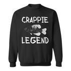 Crappie Legend Fischer Angler Sweatshirt
