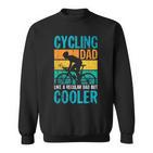 Cycling Dad Sweatshirt für Herren, Cool Papa Radfahrer Design