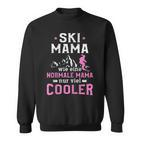 Damen Apres Ski Party Mama Skifahrerin Wintersport Frauen Sweatshirt
