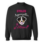 Damen Stolze Appenzeller Mama Sennenhund Hund Sweatshirt