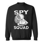 Detektiv Spy Squad Spy Kostüm Investigate Espionage Agent Sweatshirt