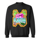 Farbenfroher Redneck Florida Alligator Sweatshirt, Lustiges Käfer-Design