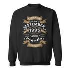 Geburtstagsgeschenk Legenden Wurden Im September 1995 Geboren Sweatshirt