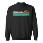 Gokart Driver Legend Since März 2009 Geburtstag Sweatshirt