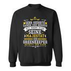 Greenkeeper Geschenk Fußball  Rasenplatz Pflege Sprüche Sweatshirt