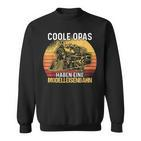 Herren Coole Opas Haben Eine Modelleisenbahn Sweatshirt