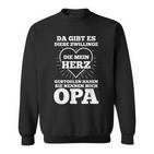 Herren Opa Zwilling Enkel Großvater Sweatshirt