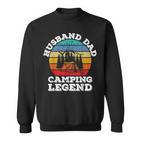 Husband Dad Camping Legend Sweatshirt