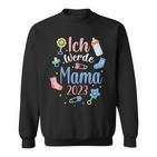 Ich Werde Mama 2023 Sweatshirt, Süßes Outfit für werdende Mütter