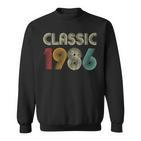 Klassisch 1986 Vintage 37 Geburtstag Geschenk Classic Sweatshirt