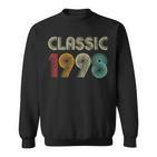 Klassisch 1998 Vintage 25 Geburtstag Geschenk Classic Sweatshirt