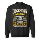 Legenden September 1958 Geburtstag Sweatshirt, Lustiges 65. Jubiläum