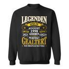 Legenden Sind Im August 1998 Geboren 25 Geburtstag Lustig V2 Sweatshirt
