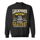 Legenden Sind Im Juni 1968 Geboren 55 Geburtstag Lustig V2 Sweatshirt