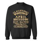 Legenden Wurden Im April 1998 Geschenk 25 Geburtstag Mann V3 Sweatshirt