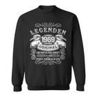 Legenden Wurden Jahrgang 1969 Geboren 53 Geburtstag Sweatshirt