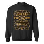 Legenden Wurden Im Januar 1933 Geschenk 90 Geburtstag Mann V8 Sweatshirt