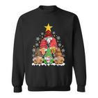 Lustige Weihnachtswichtel Weihnachten Wichtel Weihnachtsbaum Sweatshirt