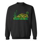 Lustiges Possum Camouflage Opossum Sweatshirt