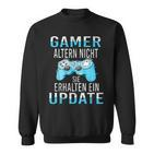 Lustiges Zocken Gamer Update Jungs Gaming Nerd Sweatshirt