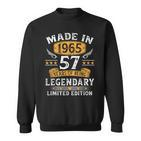 Made in 1965 Sweatshirt, Geschenke zum 57. Geburtstag für Herren