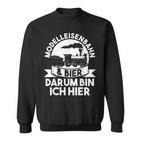 Modelleisenbahn Eisenbahn Modellbau Sweatshirt