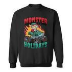 Monster Ferien Weihnachtsmann Elf Sweatshirt