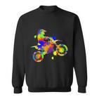 Motocross Enduro Supermoto Bike Dirt Biker Jungen Kinder Sweatshirt