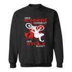 Mountainbike Mtb Schmerz Vergeht Stolz Bleibt Cooler Spruch Sweatshirt