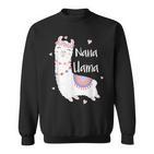 Oma Lama Nette Lamas Liebhaber Frauen Nana V2 Sweatshirt