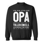 Opa Enkel Team Sweatshirt, Lustiges Spruch Geburtstag