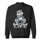 Panda-Bär Mom Life Beste Mama Mutter Muttertag Pandas Sweatshirt