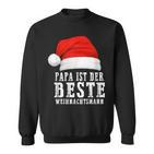 Papa Claus Merry Christmas Santa Mütze Sweatshirt