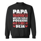 Papa Zum Vatertag Geschenk Für Papa Geburtstag Vater V4 Sweatshirt