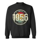 Retro 66 Jahre Jahrgang 1956 Limited Edition 66 Geburtstag Sweatshirt