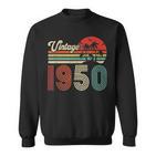 Vintage 1950 Sweatshirt zum 73. Geburtstag für Frauen und Männer