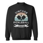 Vintage Pickleball Legend Lustiges Dink Master Geschenk Sweatshirt