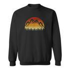 Wander Vintage Sun Mountains For Mountaineers And Hikers V2 Sweatshirt