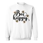 Bienen Imker Langarm Sweatshirt, Honig & Imkerei Motiv für Bienenzüchter