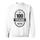 Geburtstagsgeschenke Zum 100 Geburtstag Für Oma 100 Jahre V2 Sweatshirt