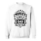 Herren Bester Vater Der Welt Papa Geschenk Geburtstag V2 Sweatshirt