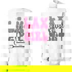 Lustiges Mädchen Lacrosse Lax Girl Sweatshirt