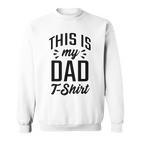 Papa Sein Lustiges Sweatshirt, Perfektes Vatertag & Geburtstagsgeschenk
