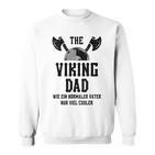 Wikinger Dad Sweatshirt, Lustiges Weihnachten Papa Geschenk