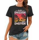 0 Emission 100 Emotion Anti E-Bike Fahrradfahrer Frauen Tshirt